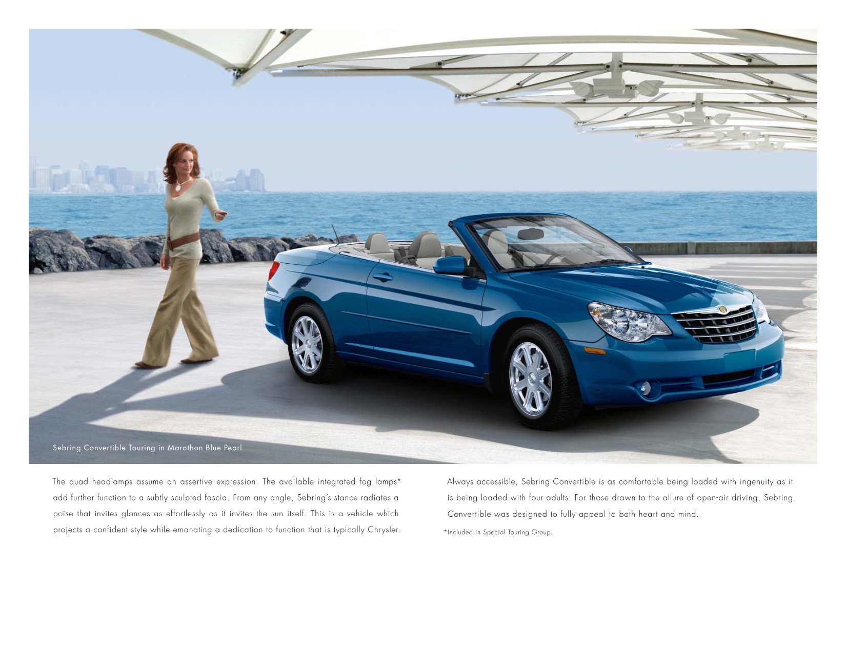 2008 Chrysler Sebring Convertible Brochure Page 11
